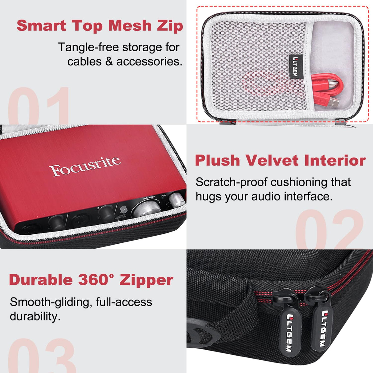 Case for USB Audio Interface I1800