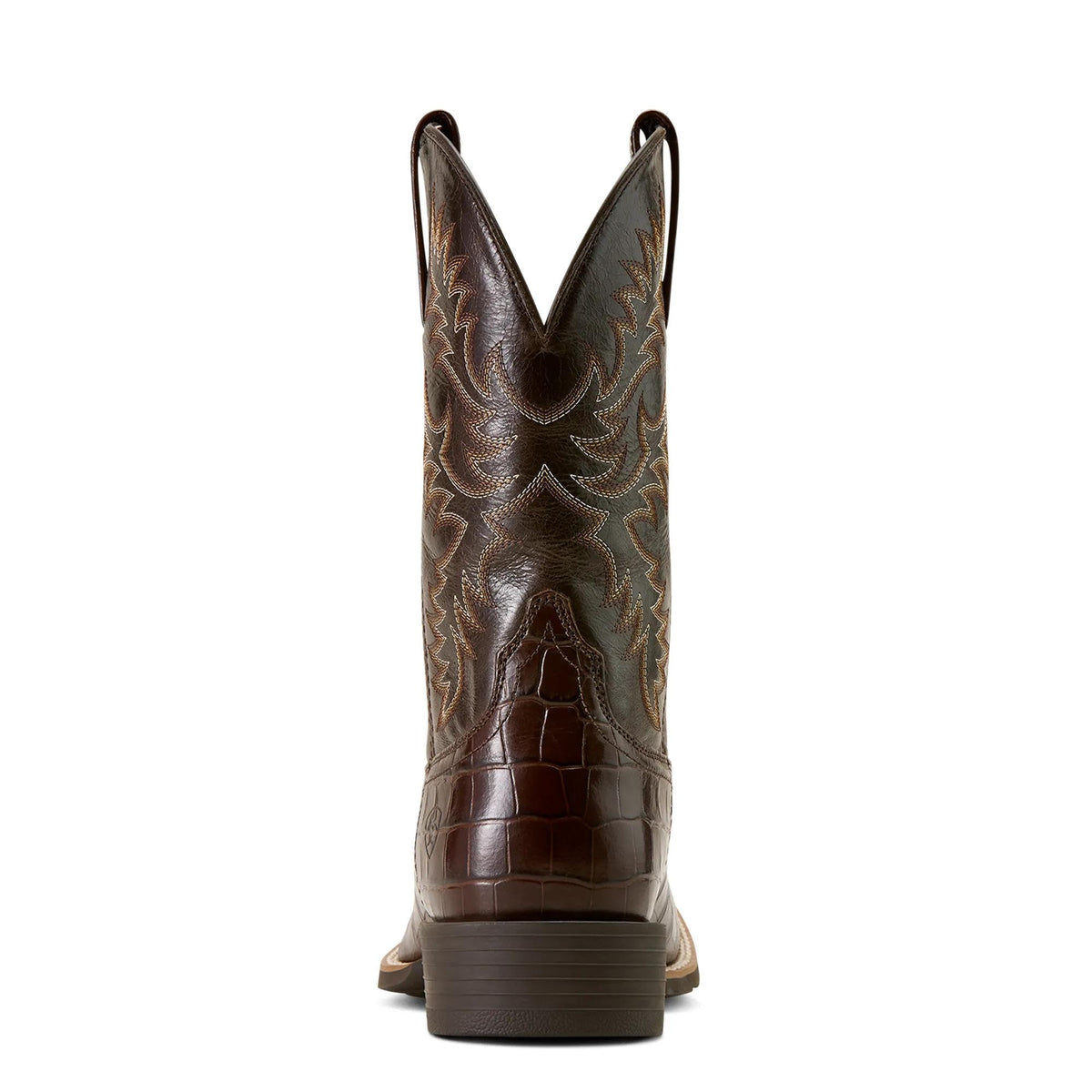Wide Square Toe Cowboy Boot Q369