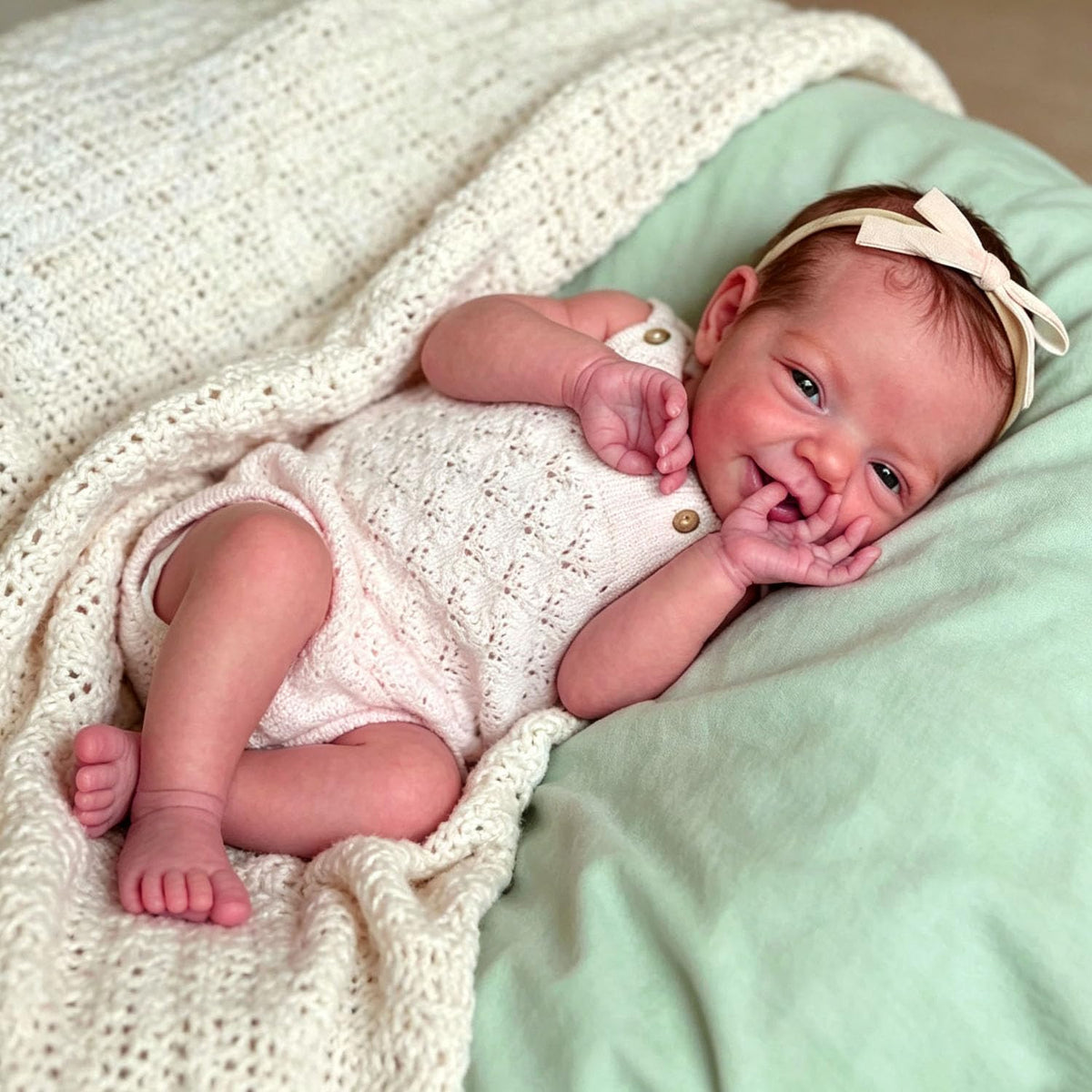 20 in Full Silicone Reborn Baby Doll Girl J8843