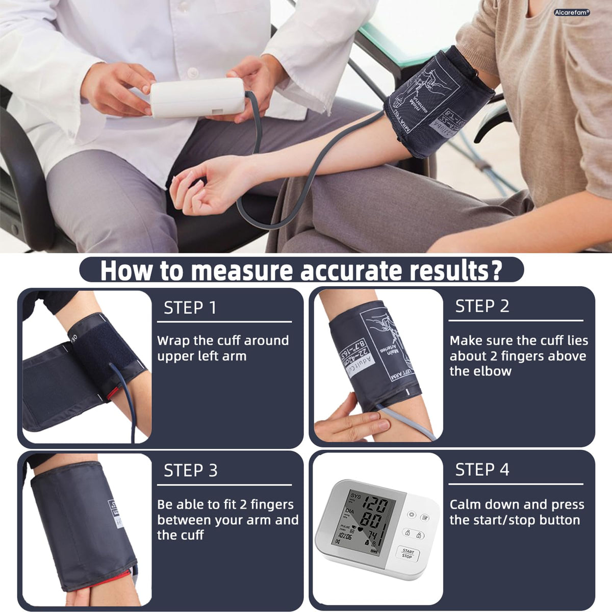 Large Blood Pressure Cuff, 8.7”-16.5” T323534