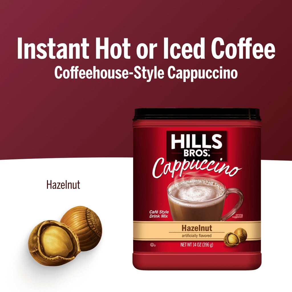 Cappuccino Mix Hazelnut 14 oz V738