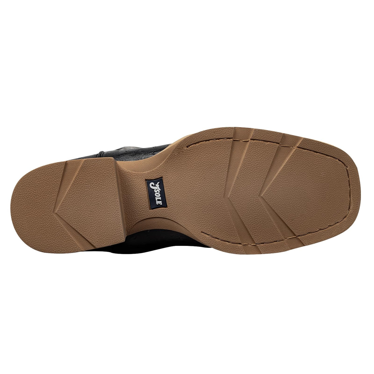 Mens Cowboy Boots Square Toe Wide Fit O649830