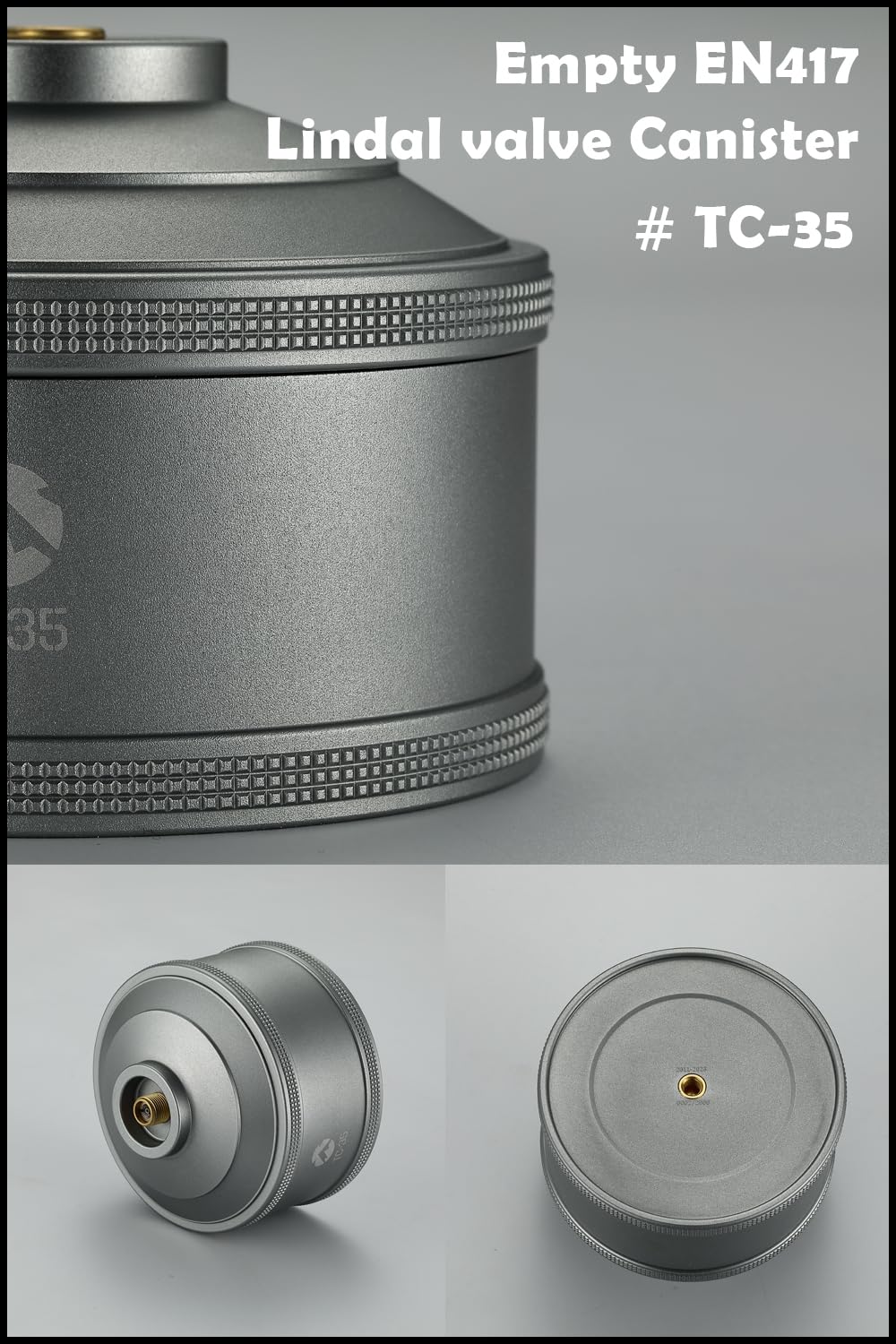 Empty Refillable Gas Canister 110g C734