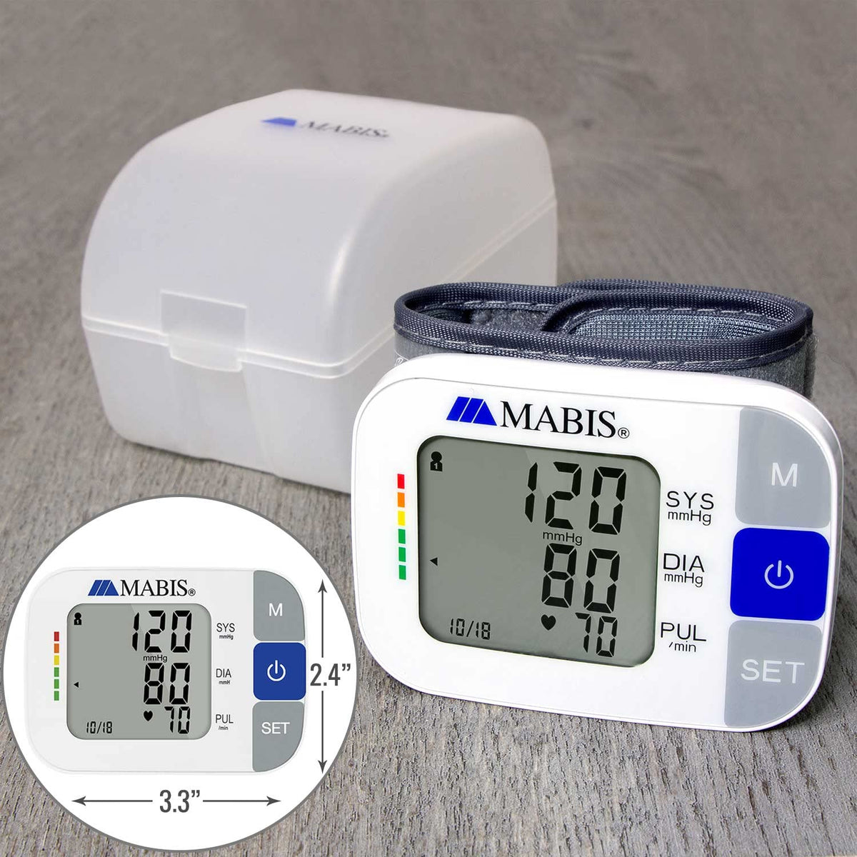 Talking Blood Pressure Monitor with Storage Case Q351
