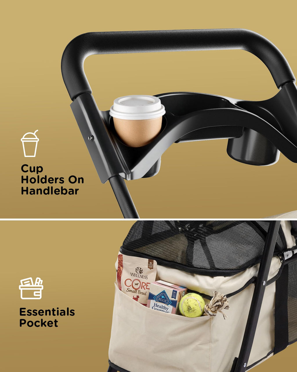Foldable Pet Stroller A943