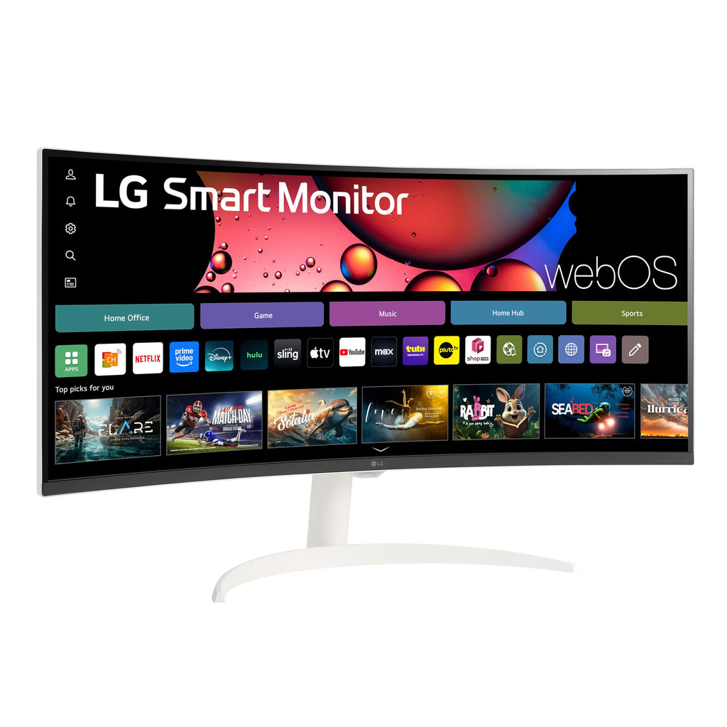 34-inch QHD Curved UltraWide Smart Monitor with Built-in Speaker J3714