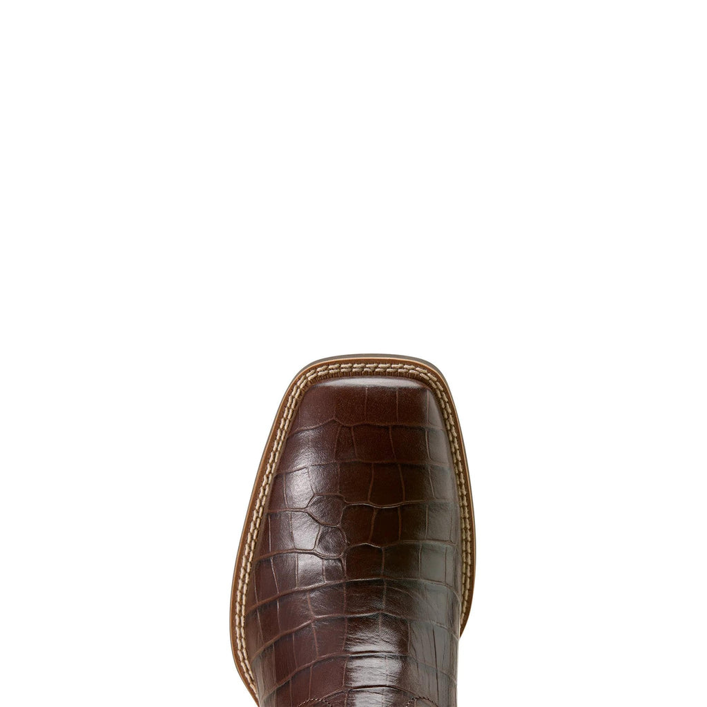 Wide Square Toe Cowboy Boot Q369