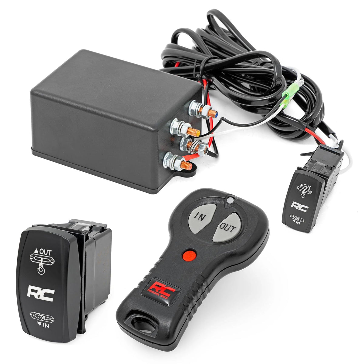 6500 LB Electric Winch with Synthetic Rope and Wireless Remote B59958