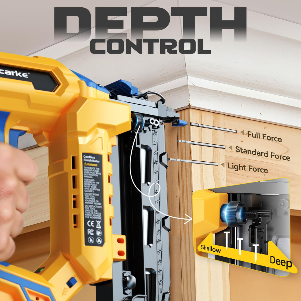 16 Gauge Cordless Straight Brad Nailer H8143