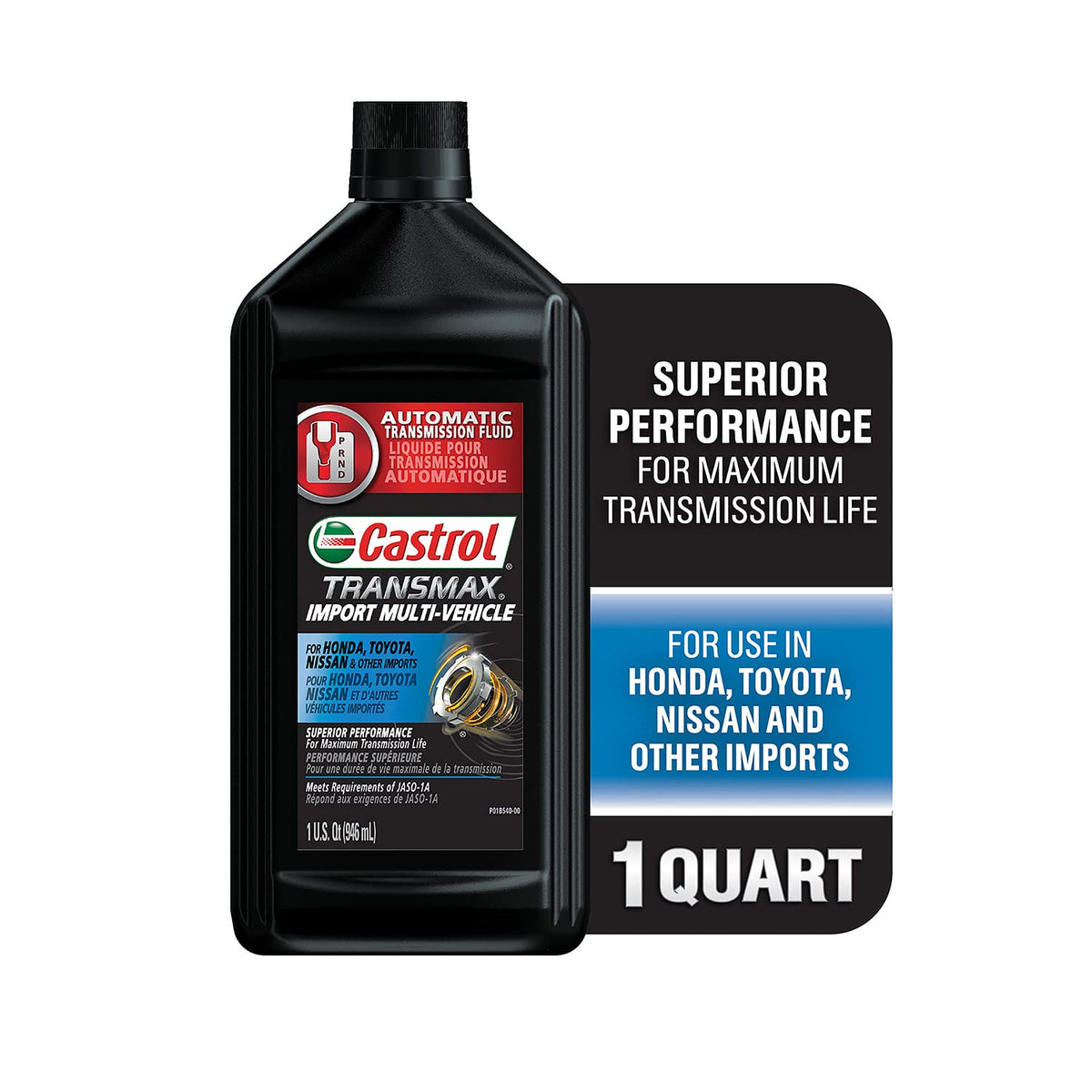 Automatic Transmission Fluid, 1 Quart, Pack of 6 Z71249