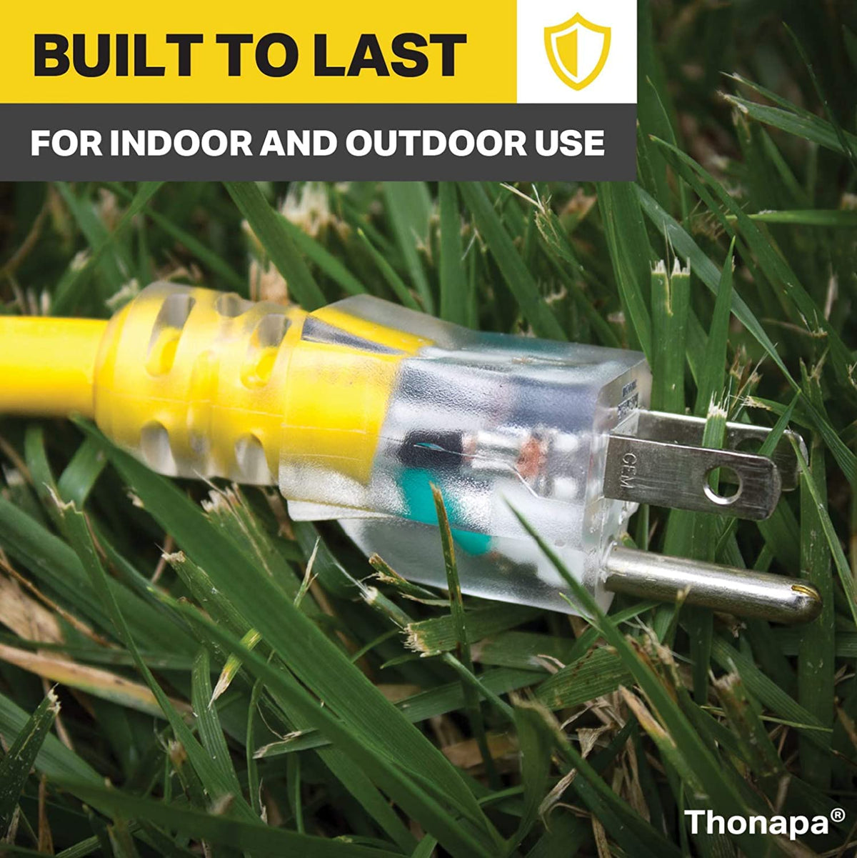 12 Gauge 6 Ft Heavy Duty Outdoor Extension Cord M69439
