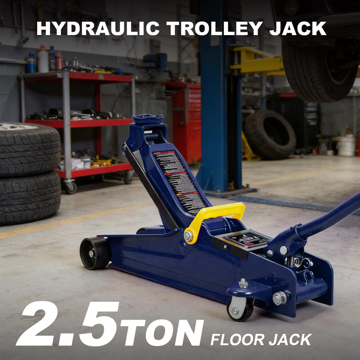 2.5 Ton Low Profile Hydraulic Trolley Jack C2870