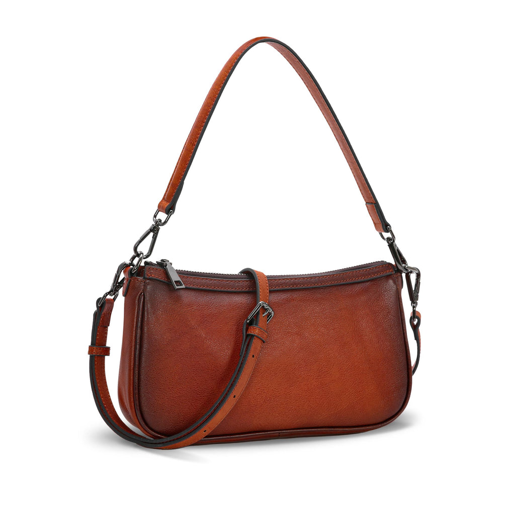 Leather Crossbody Bags with Two Straps A1311