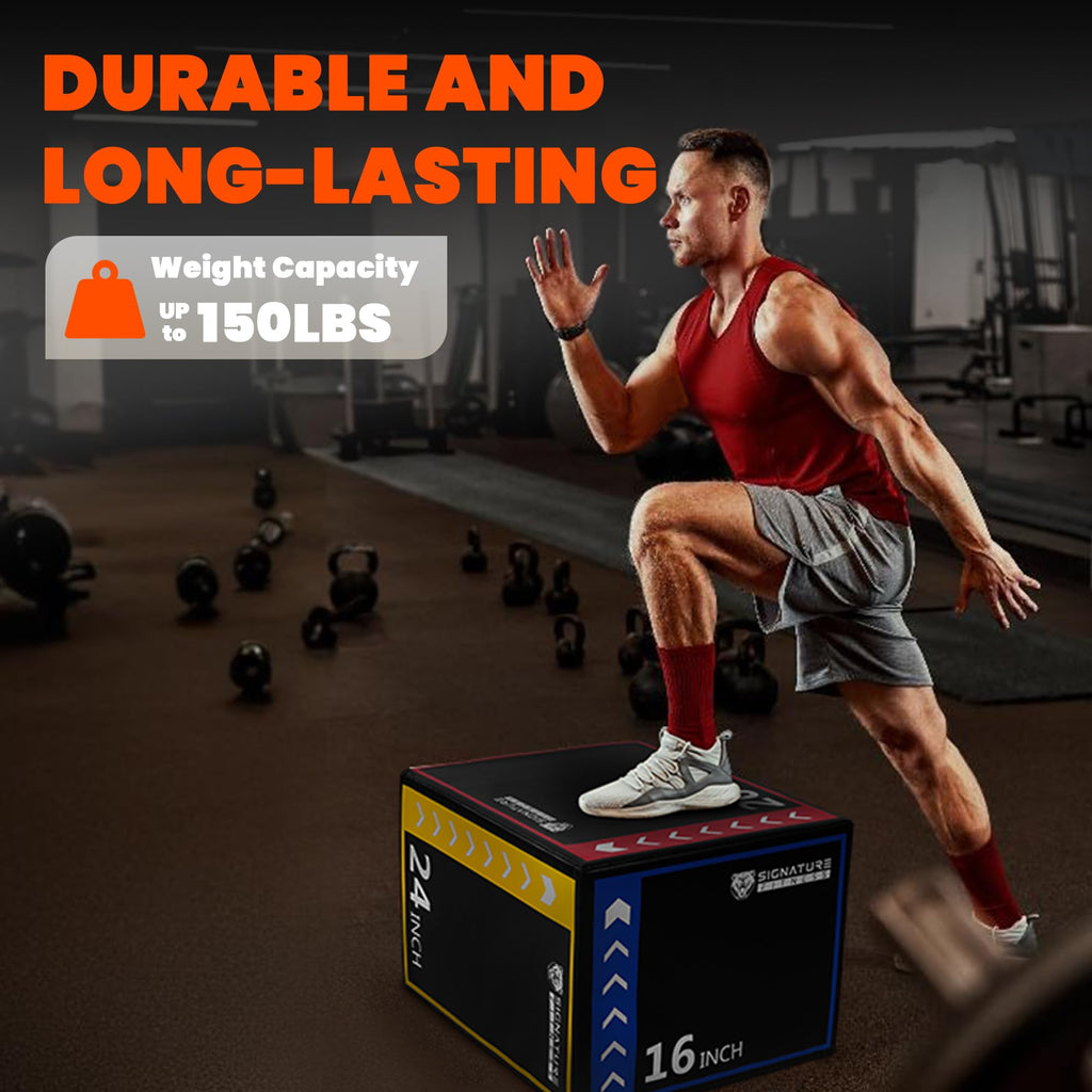 3-in-1 Foam Plyometric Jump Box N36846