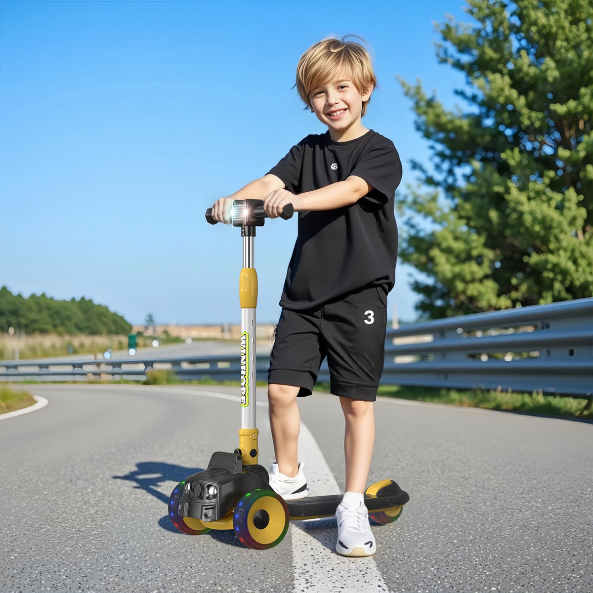 Foldable 3 Wheel Kids Scooter H57805