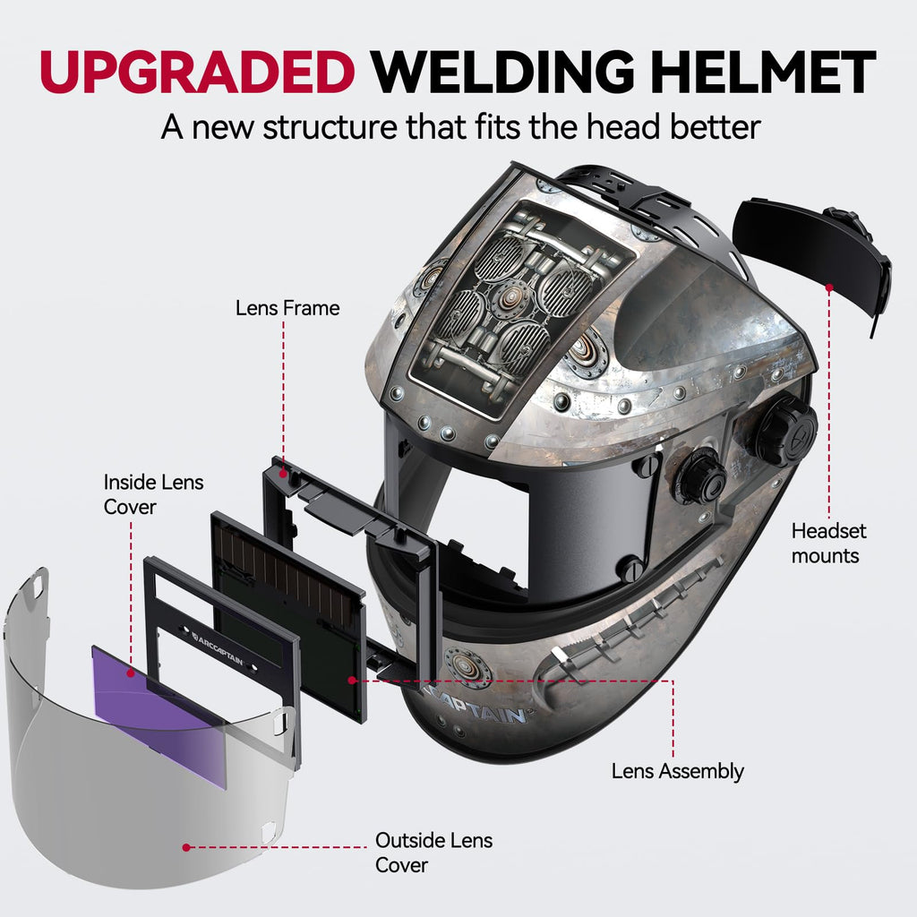 Auto Darkening Welding Helmet J352875
