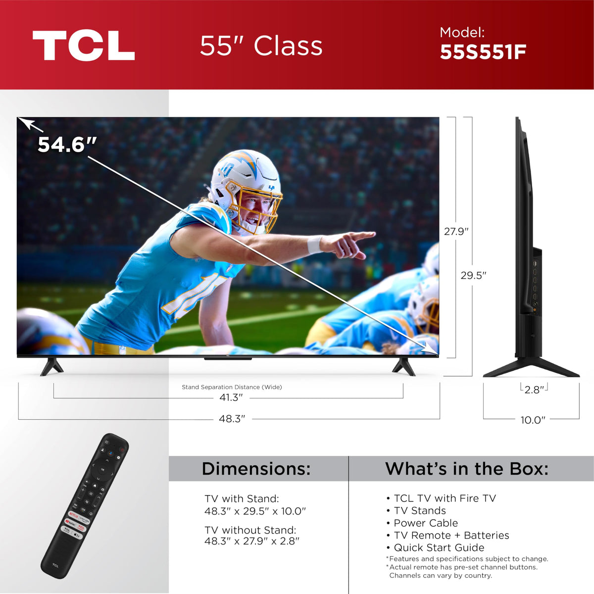 55-Inch UHD 4K LED Smart TV U4068