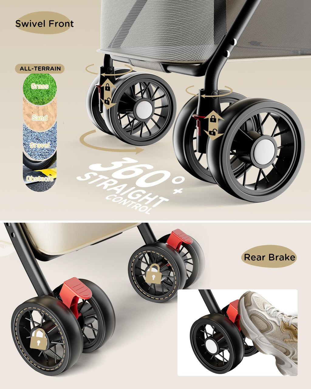 Foldable Pet Stroller A943