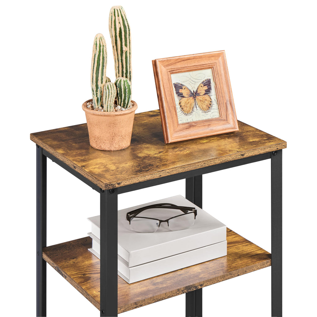 30 Inch 3-Tier Narrow Side Table R366