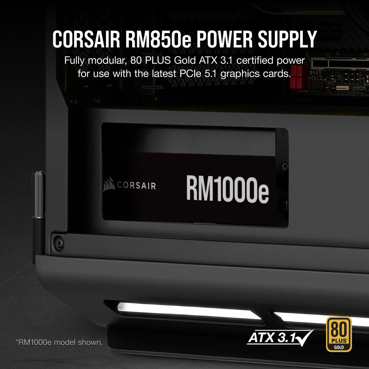 Fully Modular Low-Noise ATX 3.1 Power Supply M1349