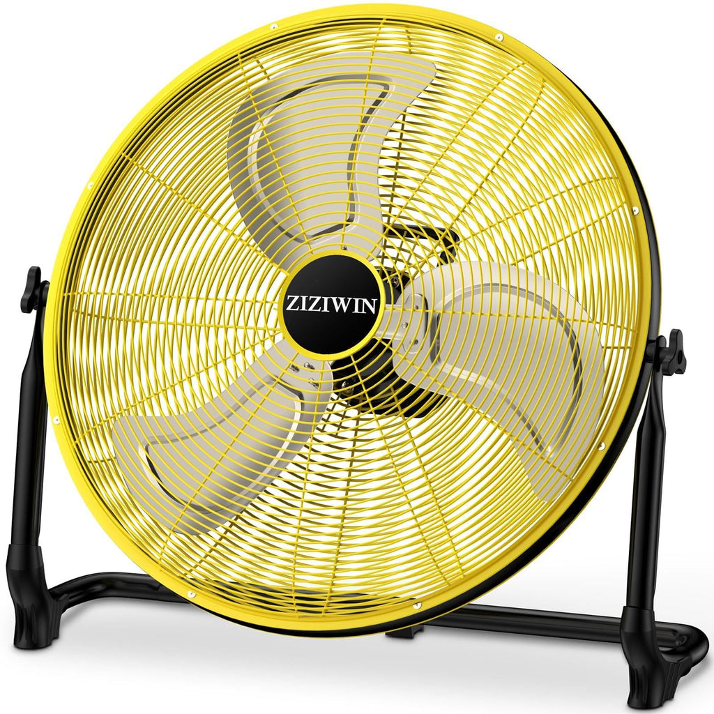 20" Rechargeable Portable Battery Operated Floor Fan W890983