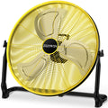 20" Rechargeable Portable Battery Operated Floor Fan W890983