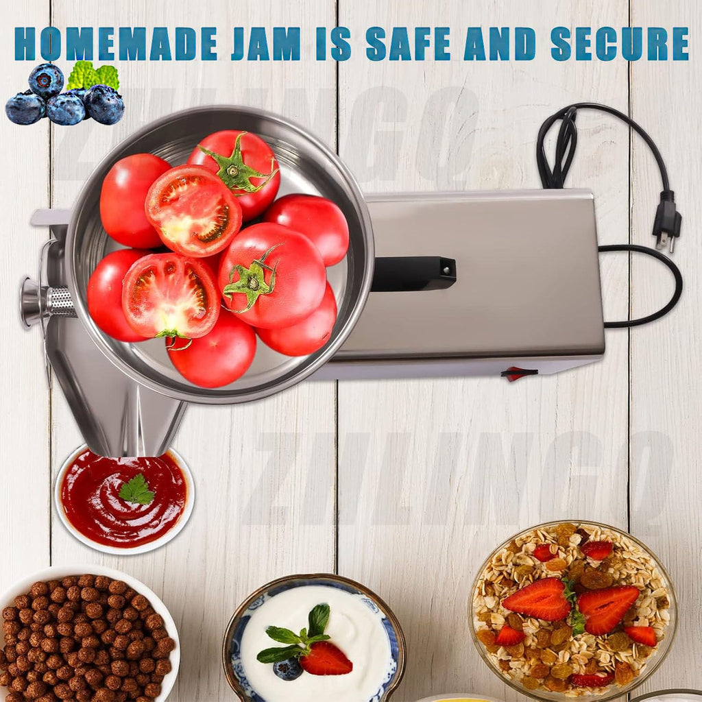 450W Stainless Steel Electric Tomato Strainer L165