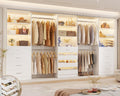 Wood Closet Organizer with 12 Drawers Z640