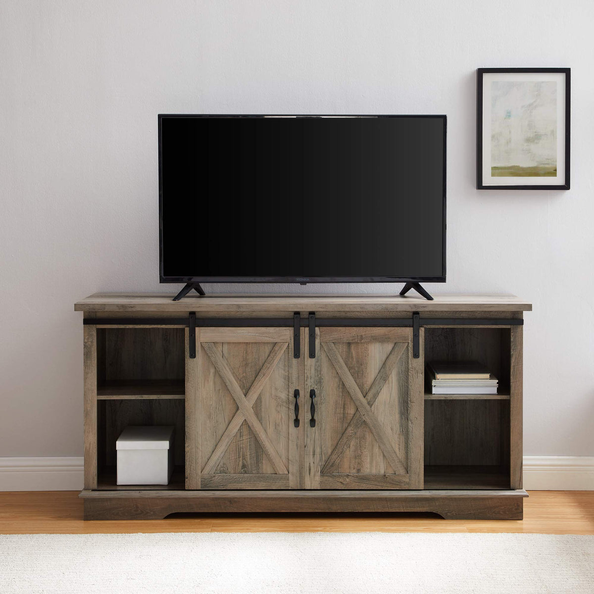 Grey Wash 58 Inch TV Stand U82735