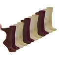 12 Pairs Womens Seamless Diabetic Socks V447786