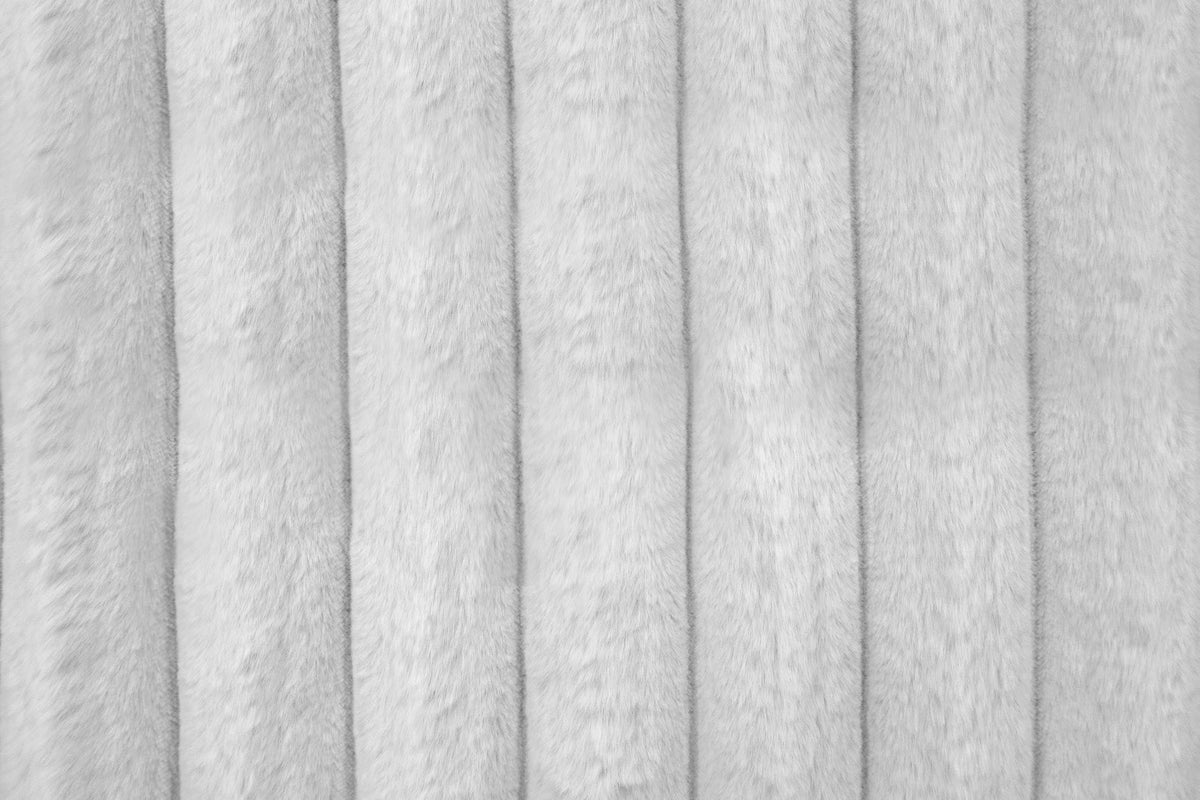 Light Gray Corduroy Manual Motion Loveseat X82741