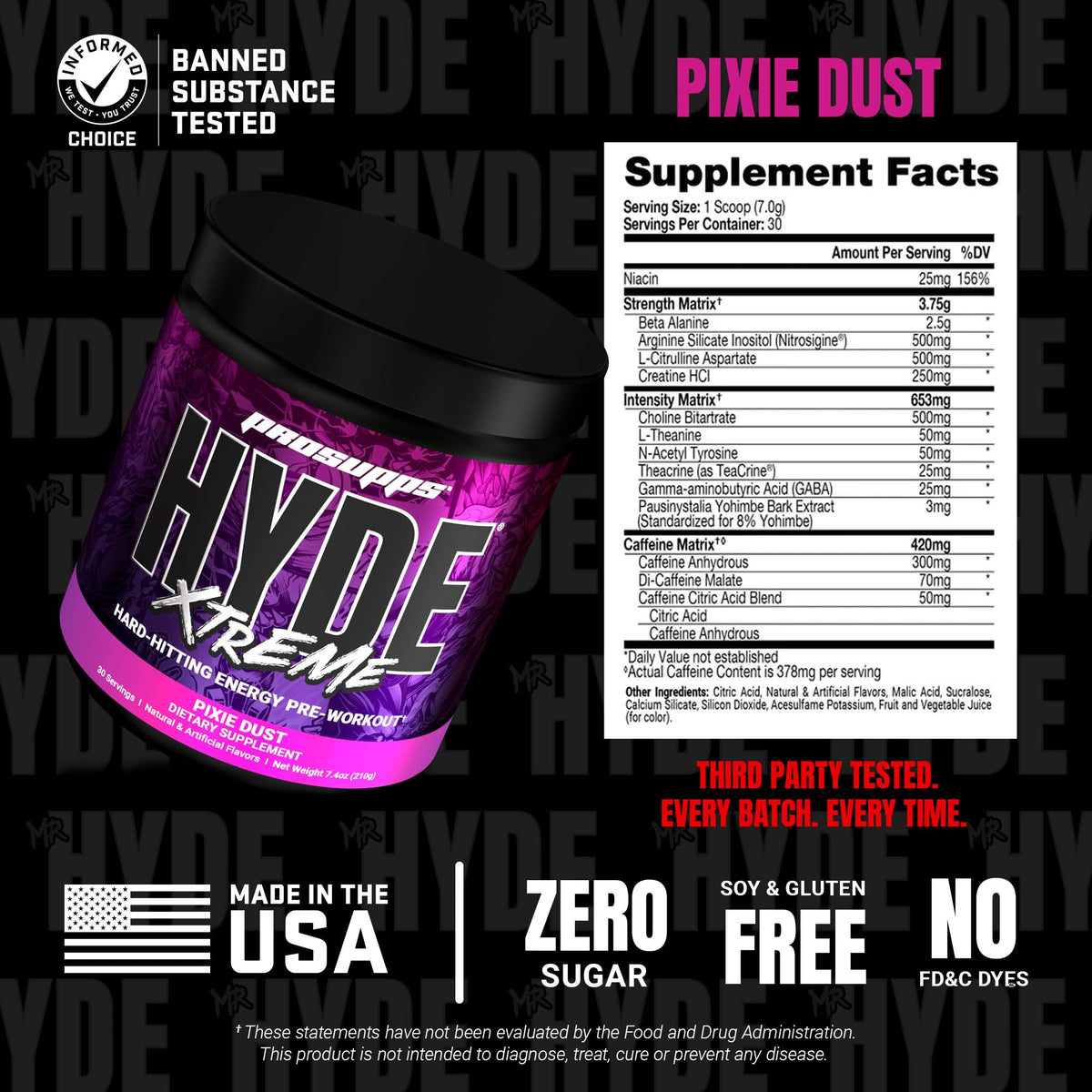 Pre Workout Powder with Creatine Y180