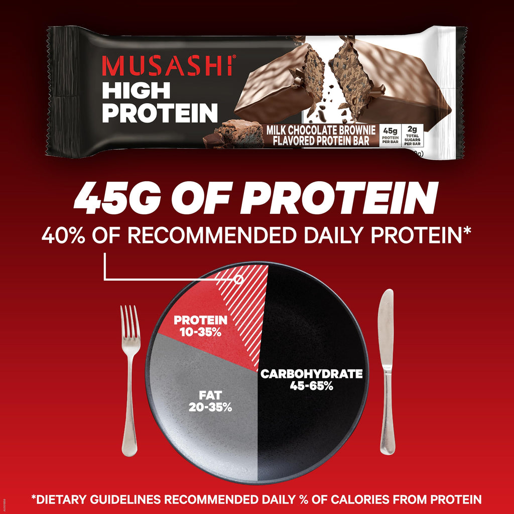 High Protein Bar Milk Chocolate Brownie F818