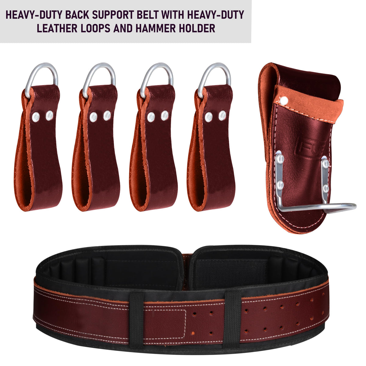 Electrician Tool Belt Combo with Back Support Q33120
