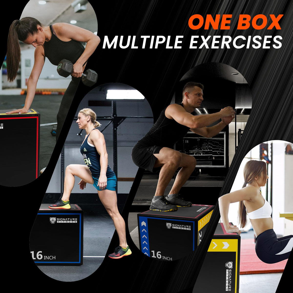 3-in-1 Foam Plyometric Jump Box N36846
