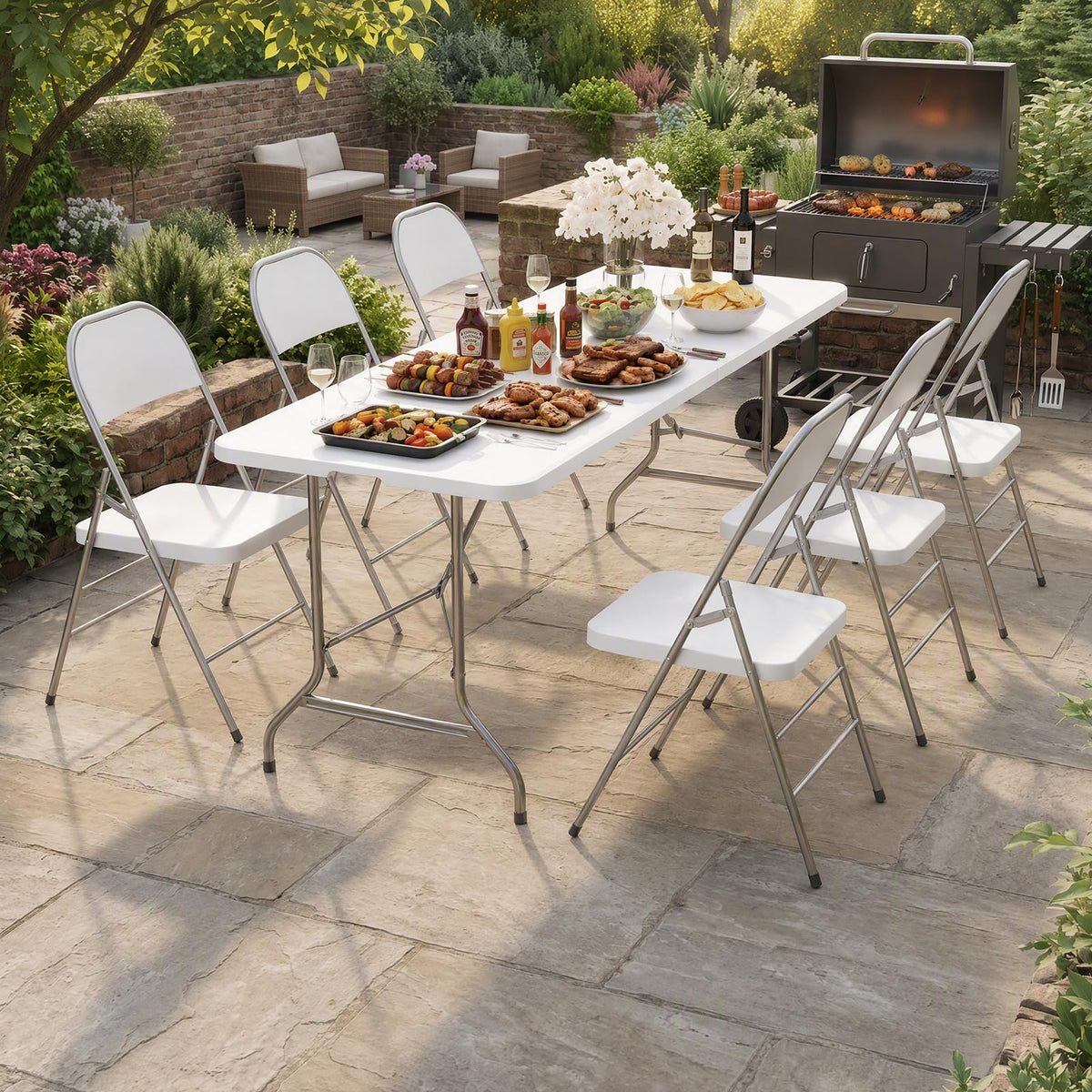 6 FT Folding Picnic Table R680
