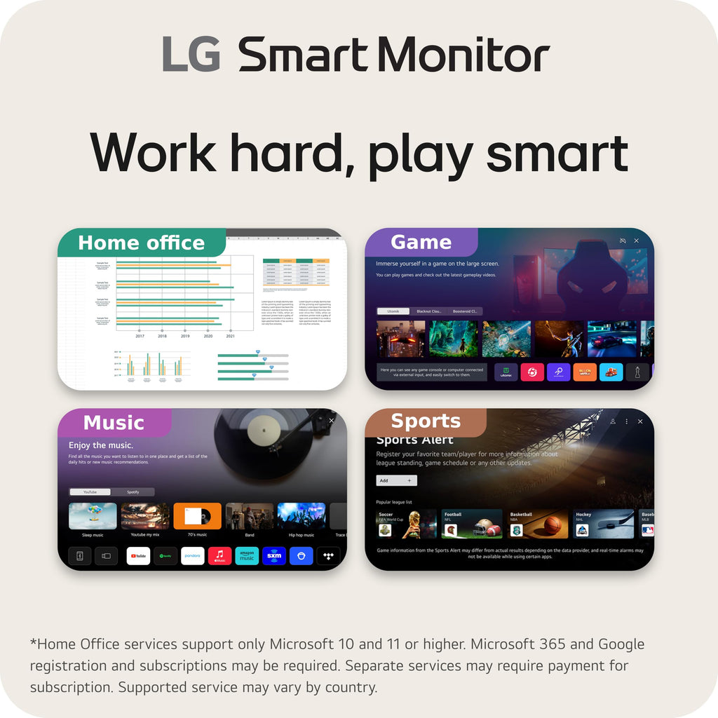 34-inch QHD Curved UltraWide Smart Monitor with Built-in Speaker J3714