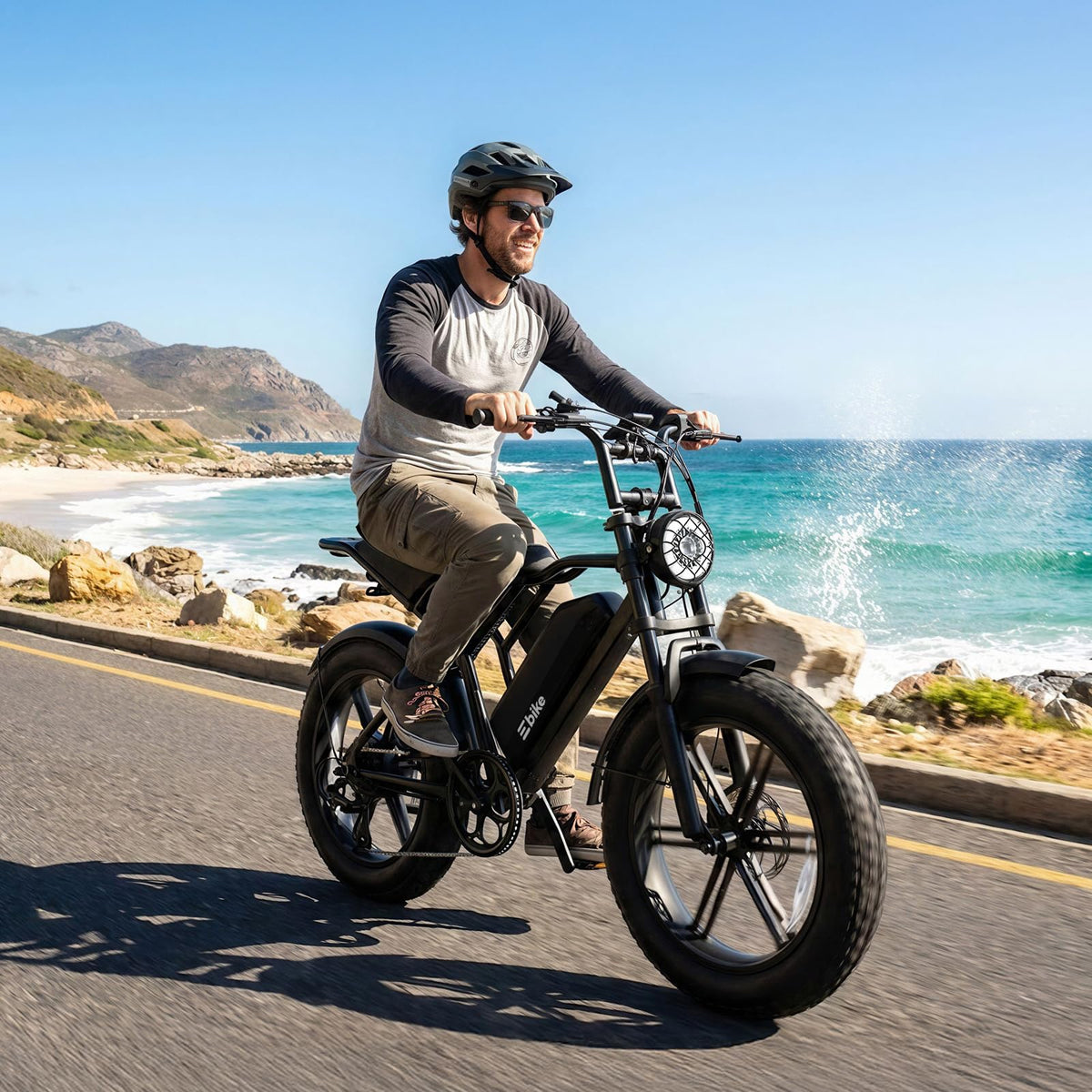 Electric Bike for Adults 48V 15Ah Fat Tire P201