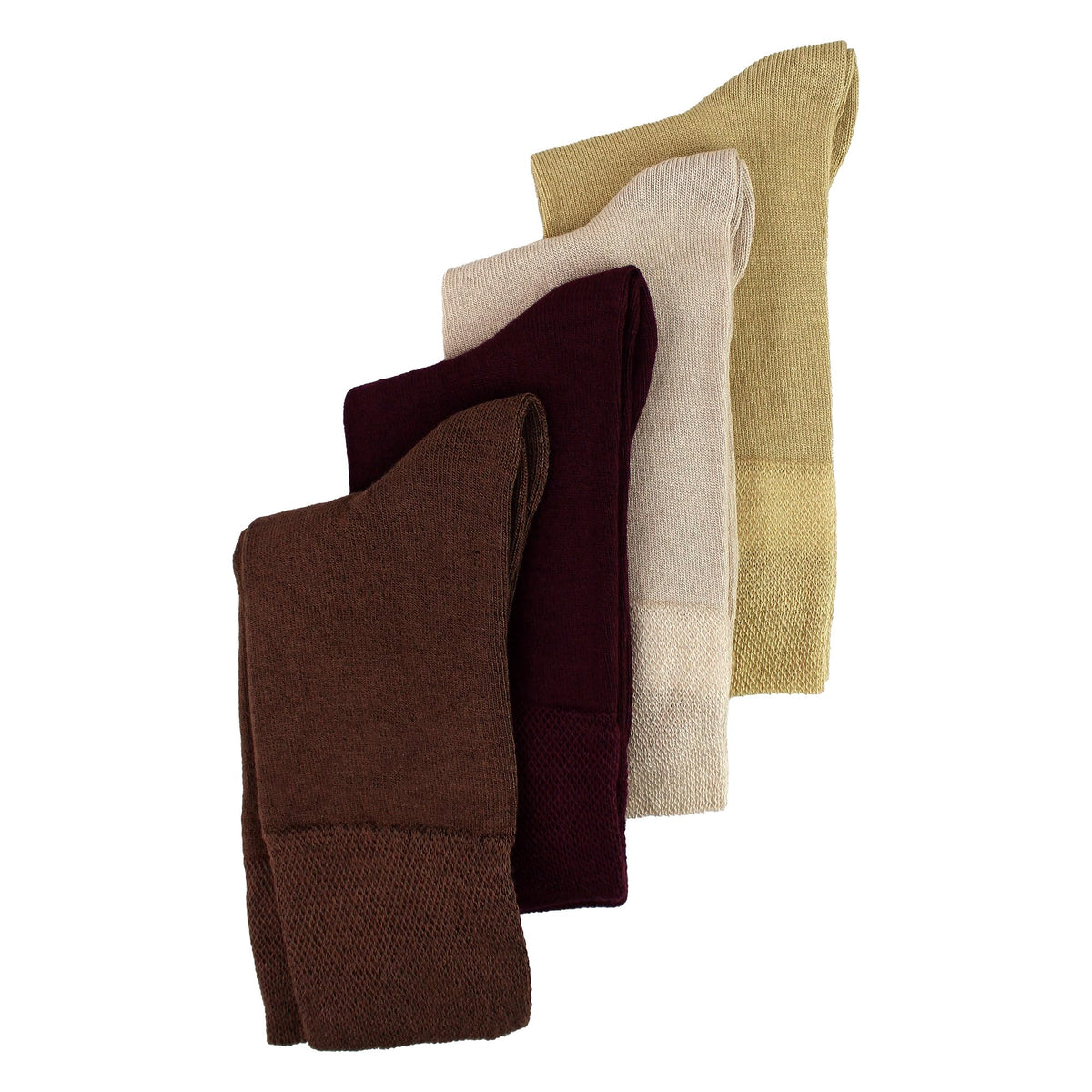 12 Pairs Womens Seamless Diabetic Socks V447786