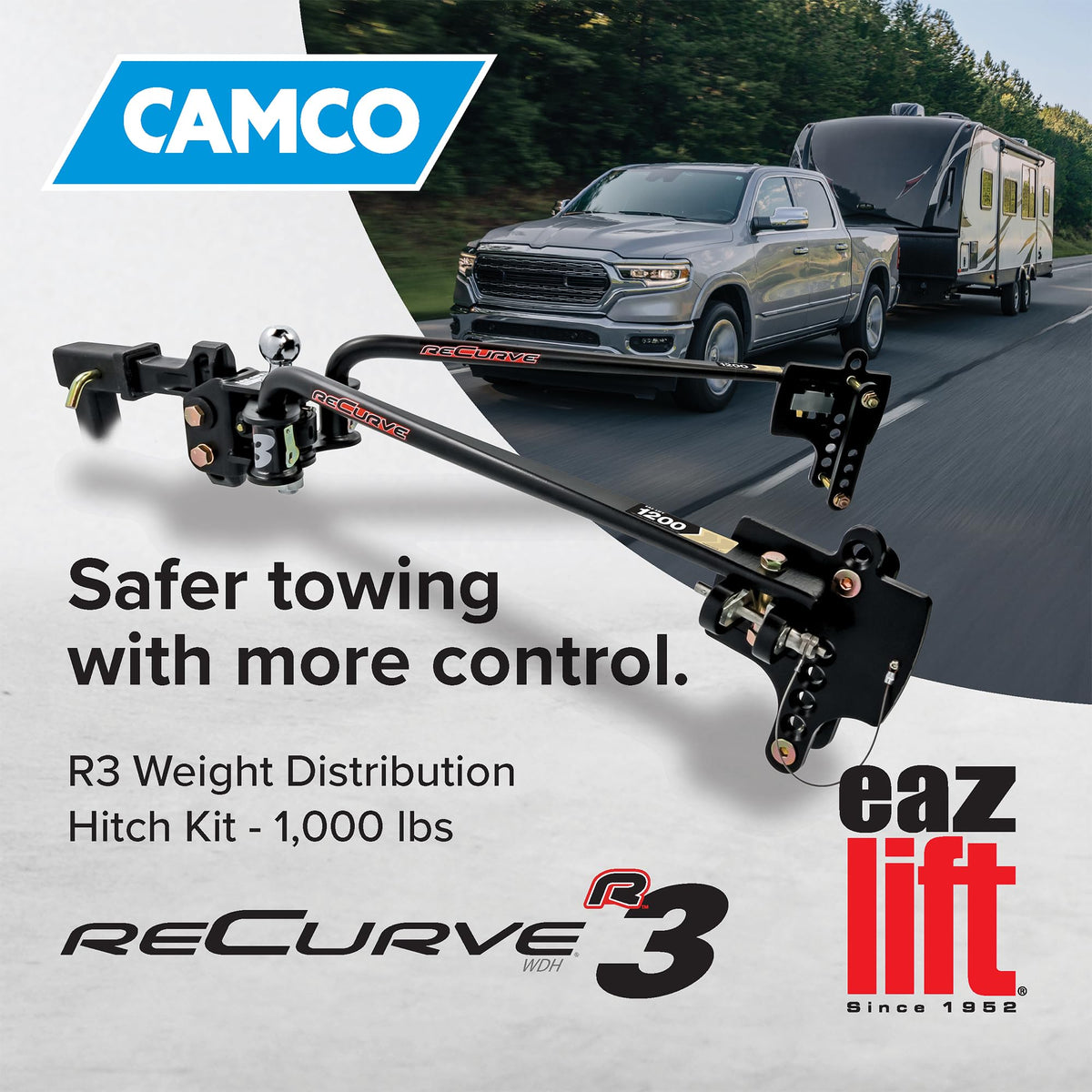 1000 lb RV Weight Distribution Hitch Kit Y6976