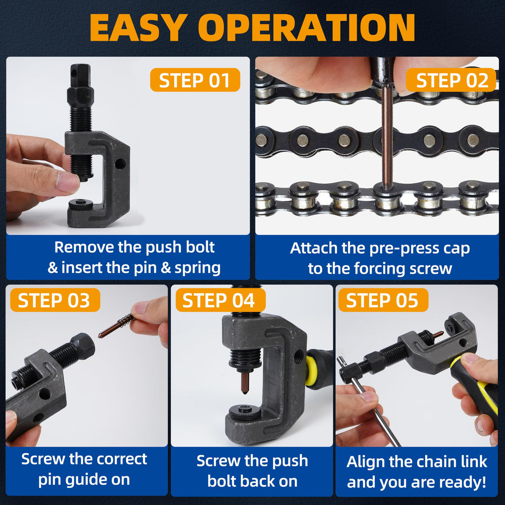 Chain Breaker and Riveting Tool Kit K7769