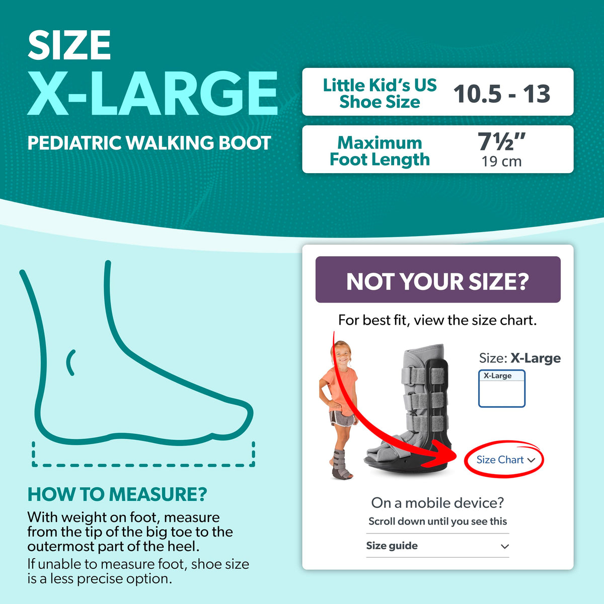 Pediatric Walking Boot L661