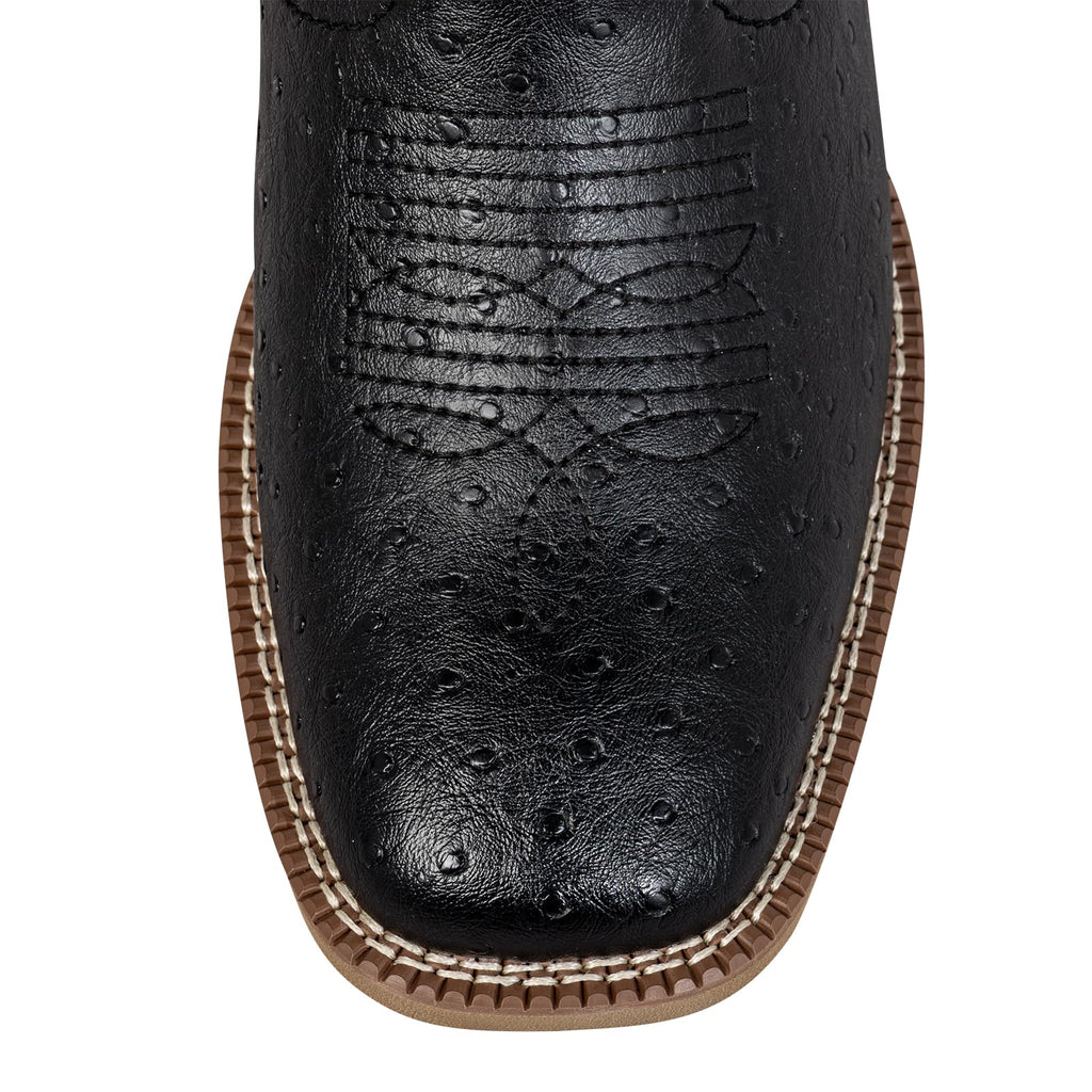 Mens Cowboy Boots Square Toe Wide Fit O649830