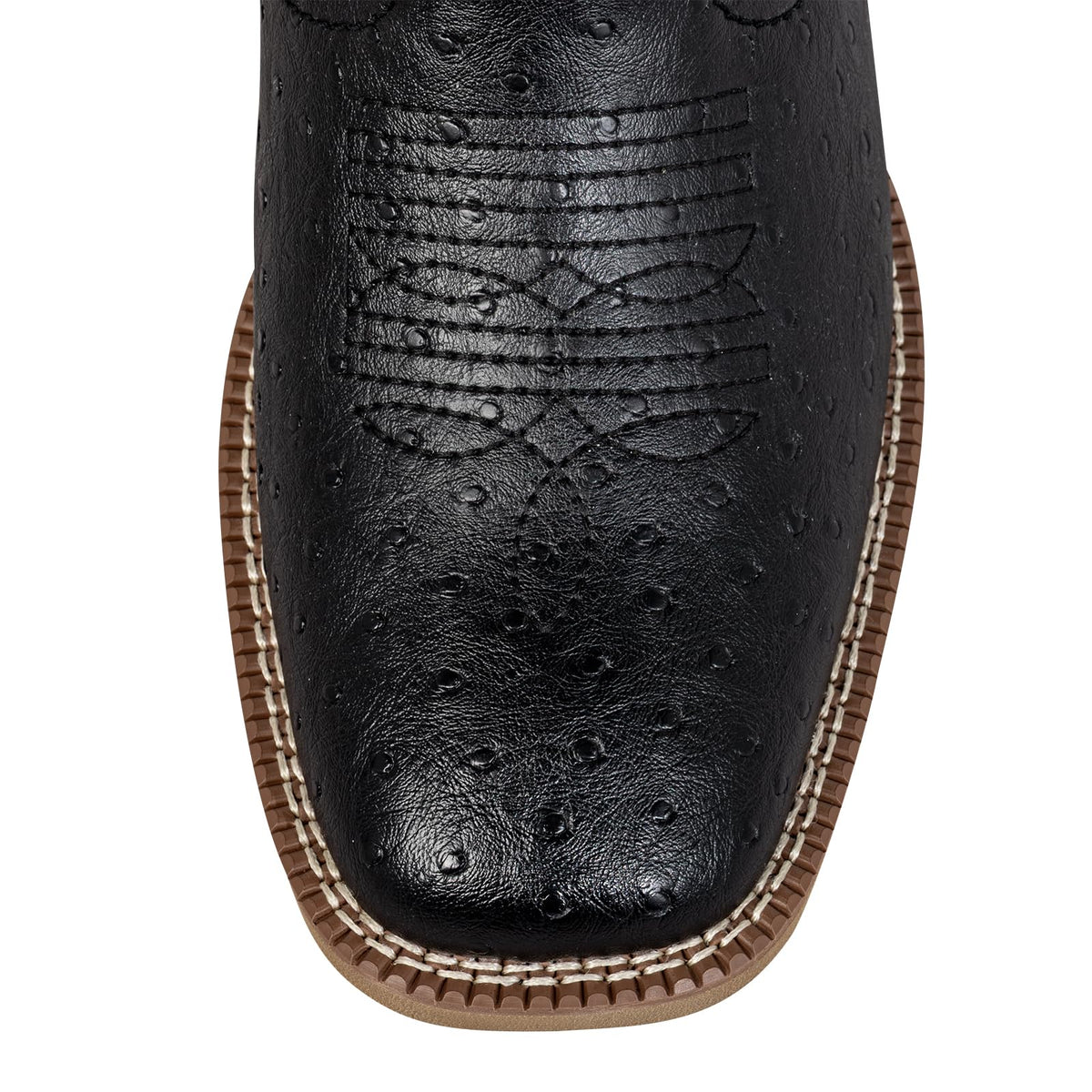 Mens Cowboy Boots Square Toe Wide Fit O649830