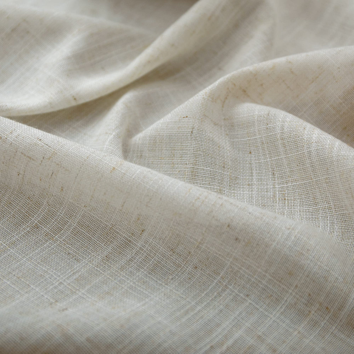 Beige Linen Curtains 2 Panels 84 Inches Long K379714