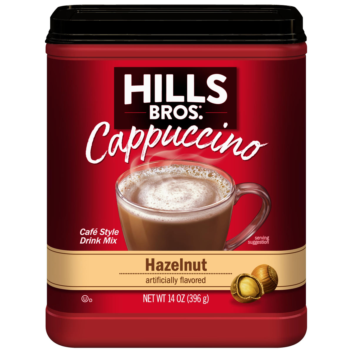 Cappuccino Mix Hazelnut 14 oz V738