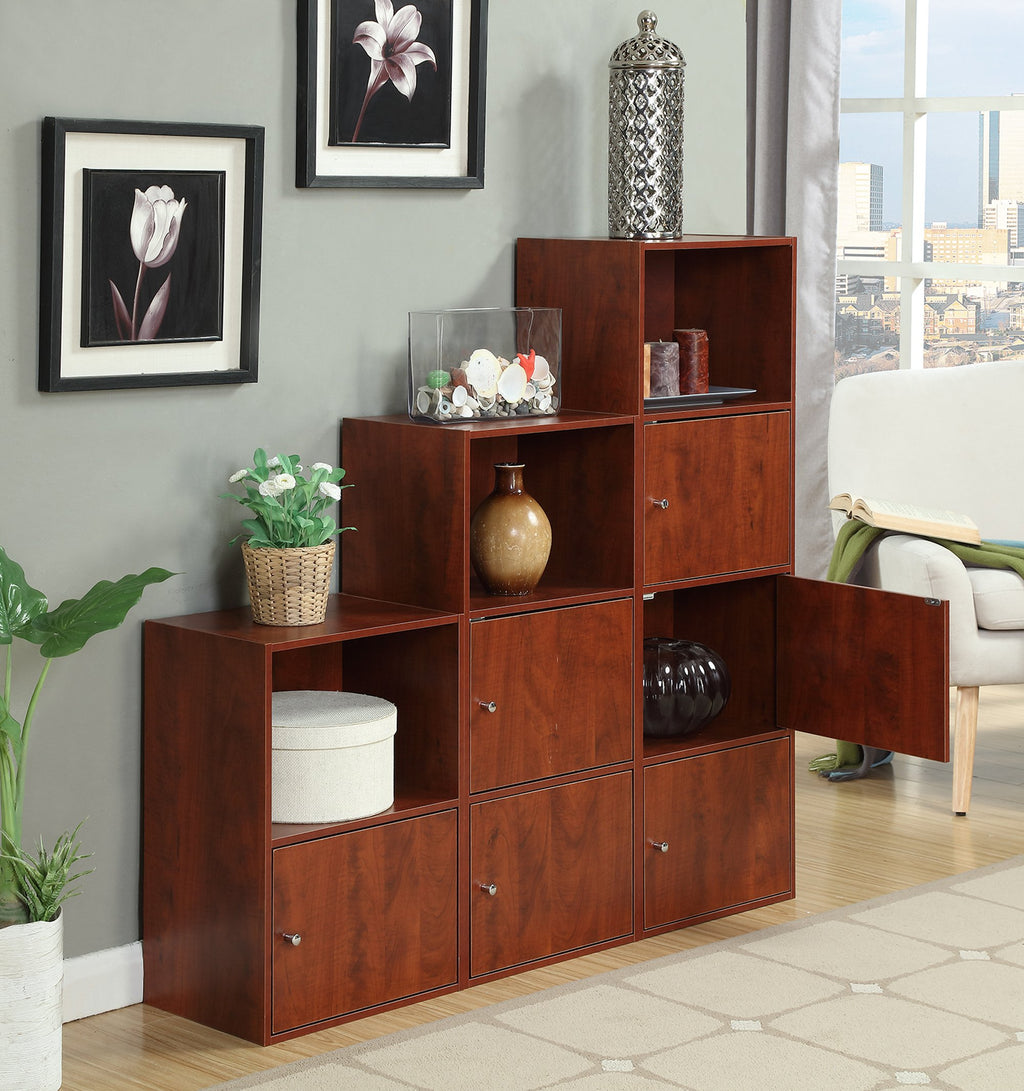 Cherry 1-Door Storage Cabinet U836