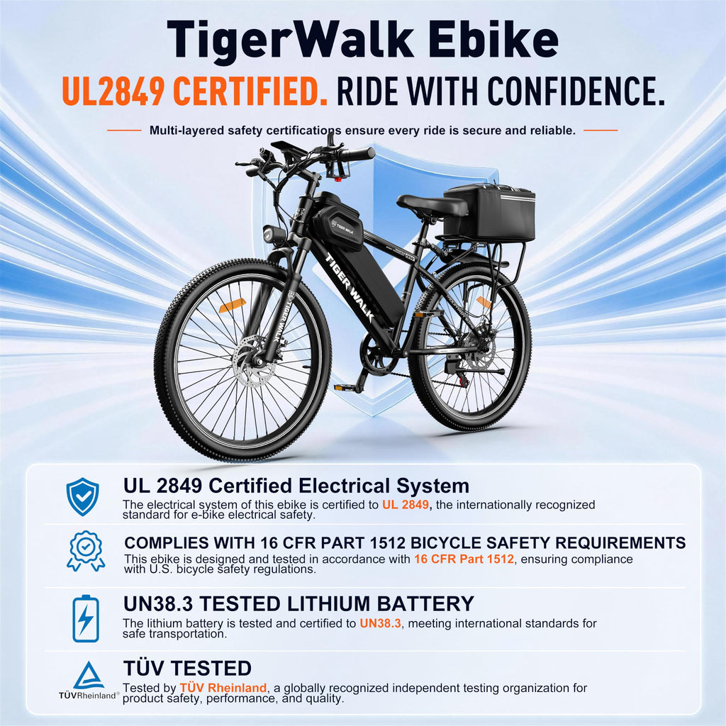 26" Electric Mountain Bike 48V 10Ah 7-Speed I407