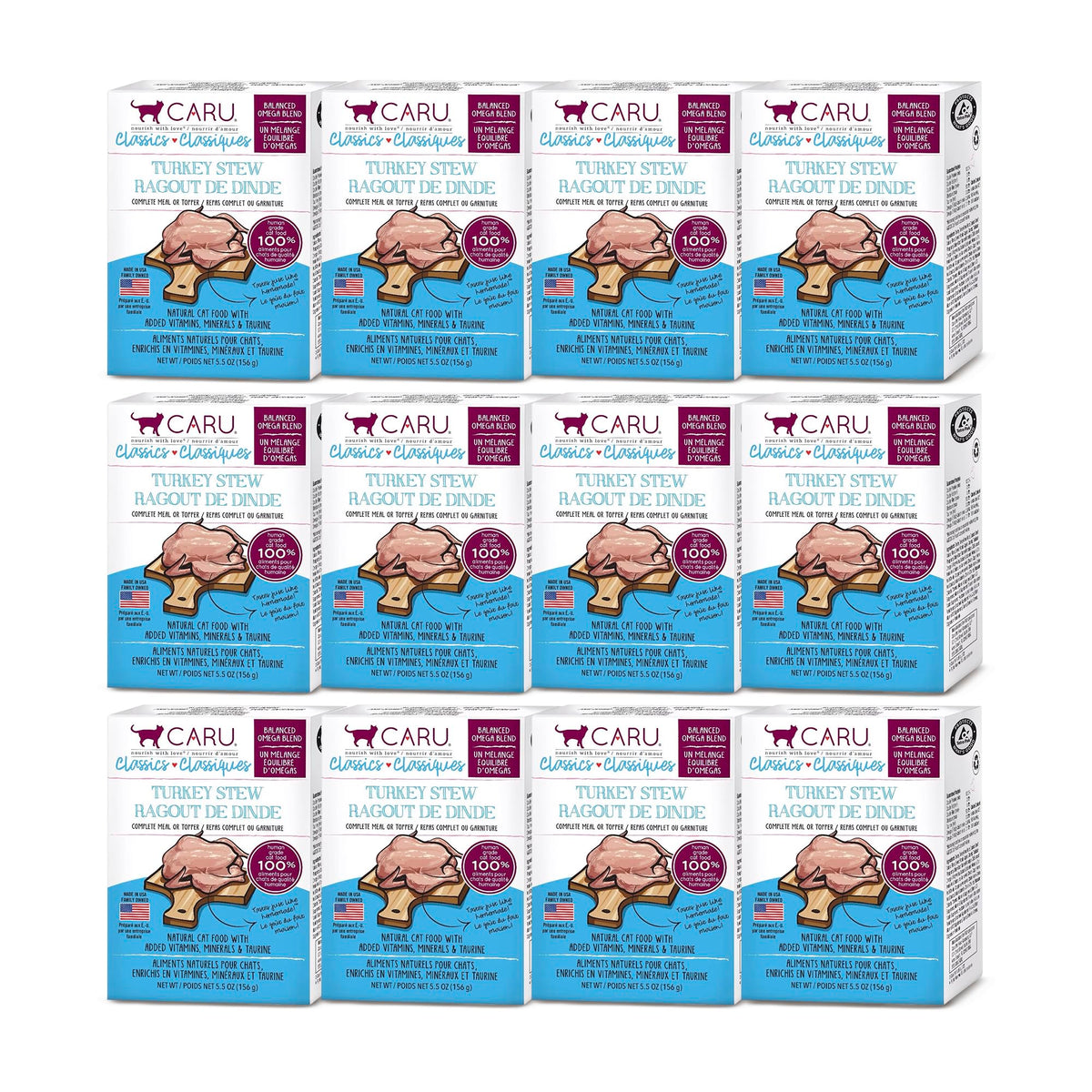 Turkey Recipe Cat Stew 5.5 oz Case of 12 Z7831